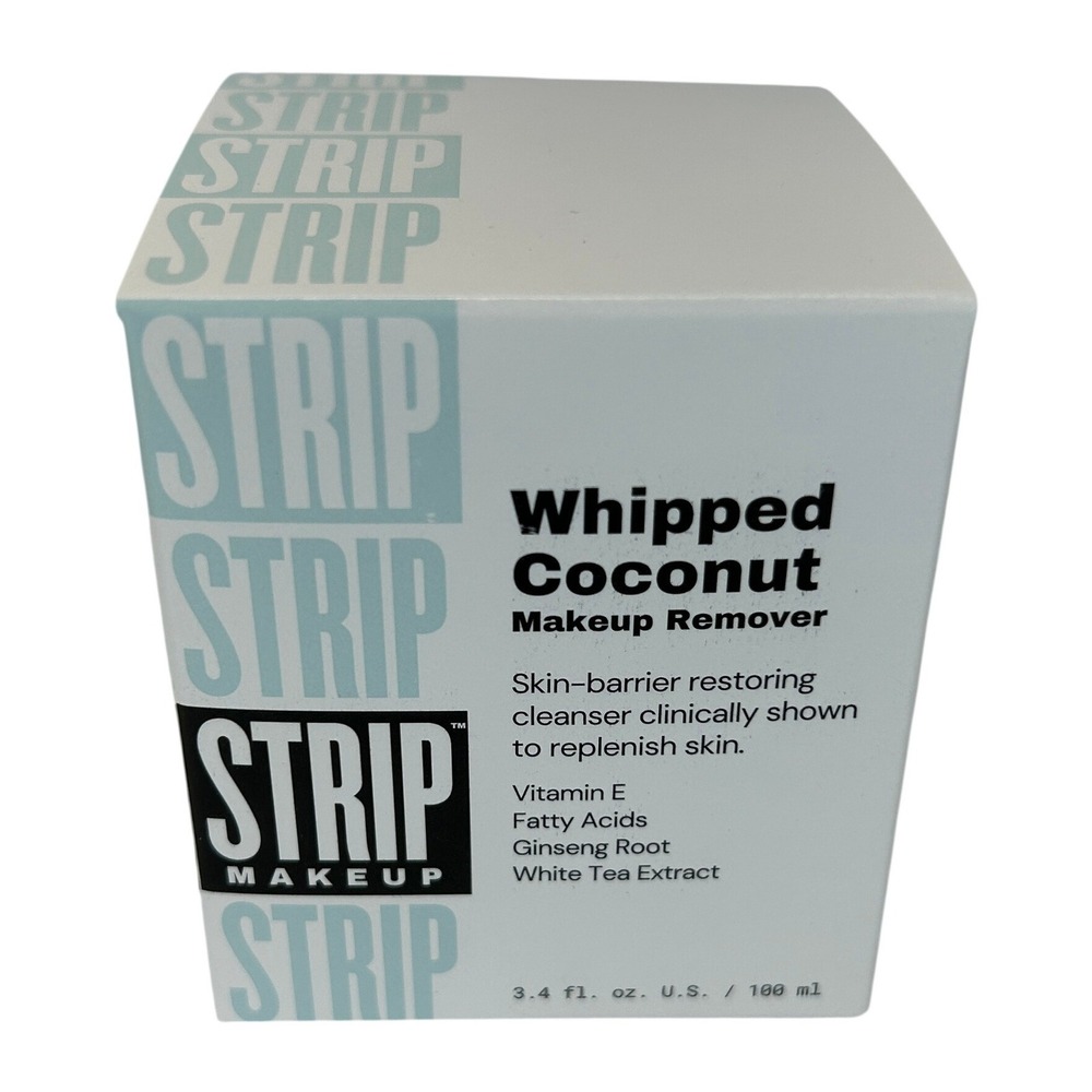 Strip Makeup Whipped Coconut Makeup Remover 3.4oz 100ml New